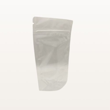 Woreczek strunowy doypack PET PE przezroczysty 180x290 mm 1000 ml, widok z boku